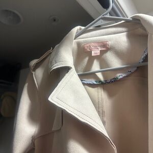 Philosophy Beige Suede Coat NWOT